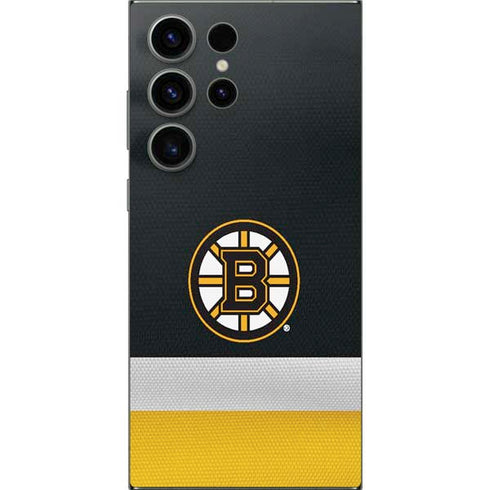 NHL Boston Bruins Jersey Galaxy S25 Ultra Skin